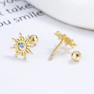Shining Sun Studs-Bijou Crush
