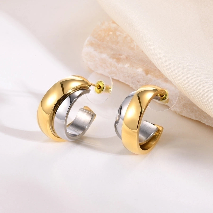 Bold Color Block Earrings – Everyday Luxe-Bijou Crush