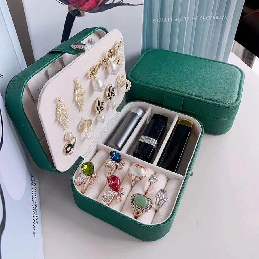 Fashion Solid Color Cloth Jewelry Boxes-Bijou Crush