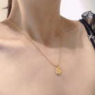 Letter Pendant 18K Gold-Plated Stainless Steel Chic-Bijou Crush