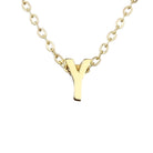 Letter Stainless Steel Titanium Plating Necklace-Bijou Crush
