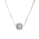 Simple Style Basketball 304 Stainless Steel Silica Gel Pendant Necklace-Bijou Crush
