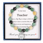 Commute Heart Shape Mixed Materials Handmade Bracelet-Bijou Crush