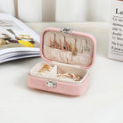 Elegant Solid Color Pu Leather Jewelry Boxes-Bijou Crush