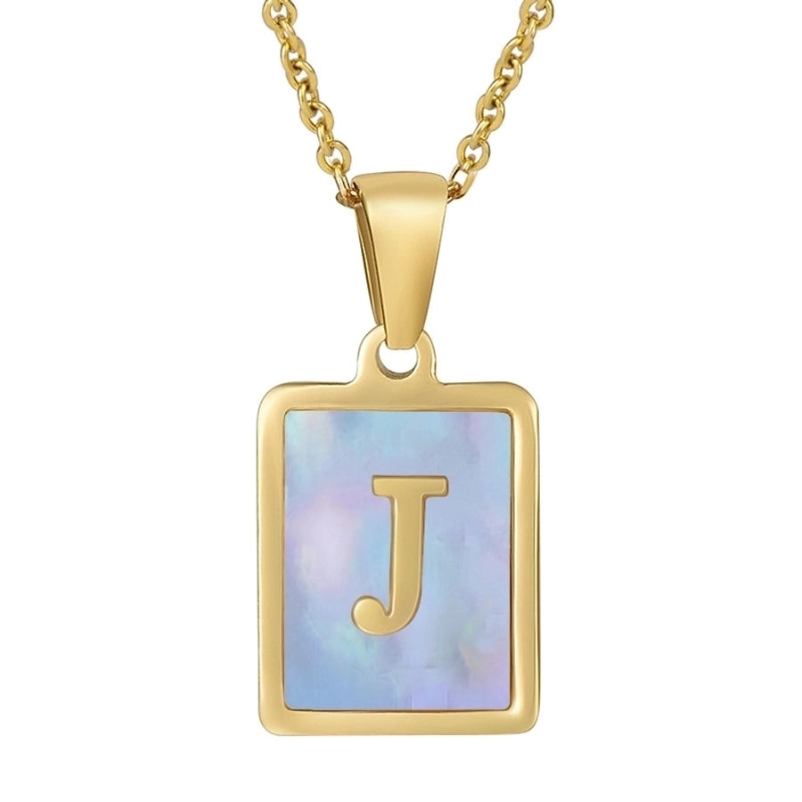 Fashion Letter Titanium Steel Necklace-Bijou Crush