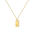 Trendy Minimalist Casual Necklace Letter Alloy Plating Women's Necklace-Bijou Crush