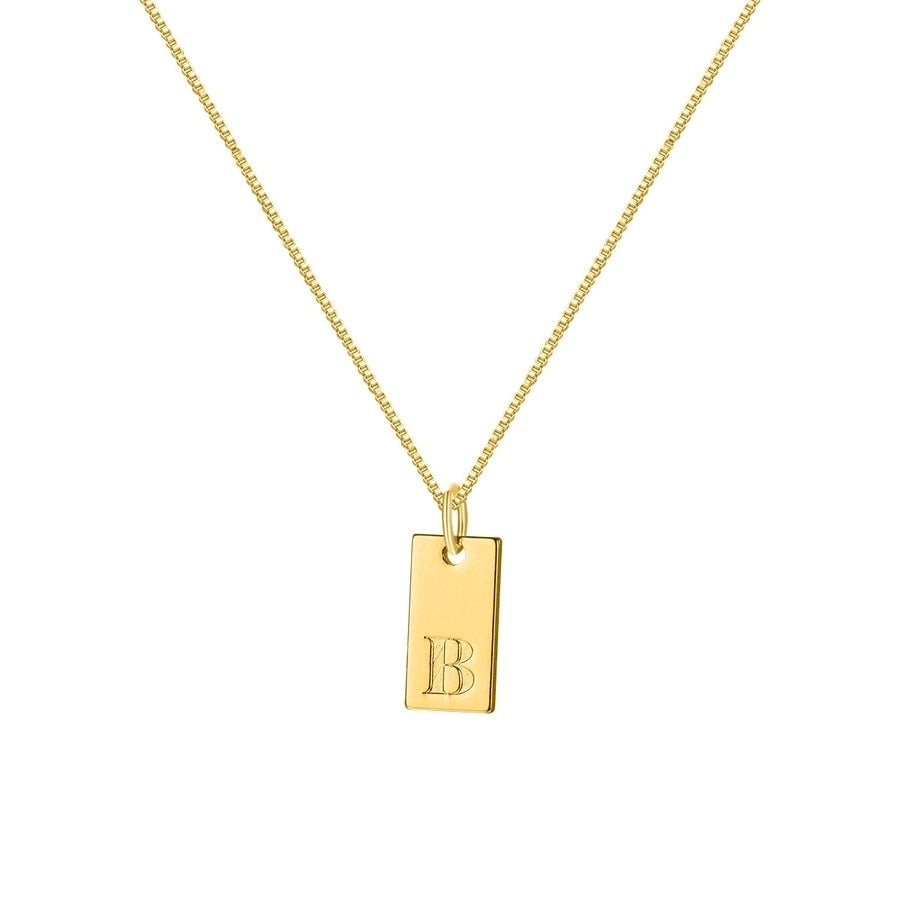 Trendy Minimalist Casual Necklace Letter Alloy Plating Women's Necklace-Bijou Crush