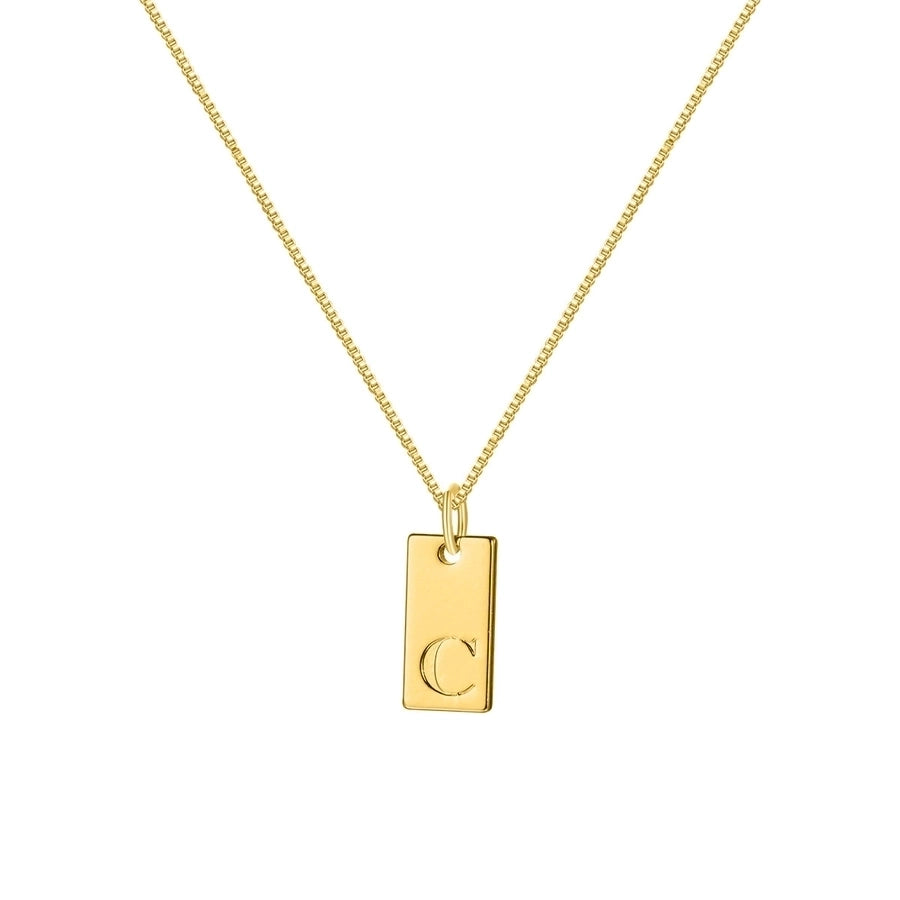 Trendy Minimalist Casual Necklace Letter Alloy Plating Women's Necklace-Bijou Crush