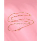 925 Sterling Silver Cable Chain Box Chain Solid Color Necklace-Bijou Crush