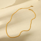 304 Stainless Steel 18K Gold Plated Plating Necklace-Bijou Crush