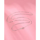 925 Sterling Silver Cable Chain Box Chain Solid Color Necklace-Bijou Crush