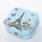 Double-Layer Jewelry Storage Box Simple Earrings Hairpin Necklace Compartment Storage Box Jewelry-Bijou Crush