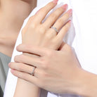 Eternal Grace Zircon Cross Infinity Ring-Bijou Crush