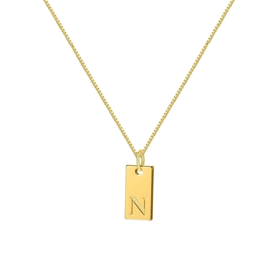 Trendy Minimalist Casual Necklace Letter Alloy Plating Women's Necklace-Bijou Crush