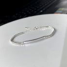 Retro Vibes Bracelet – 925 Sterling Silver with a Timeless Twist-Bijou Crush