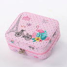 Double-Layer Jewelry Storage Box Simple Earrings Hairpin Necklace Compartment Storage Box Jewelry-Bijou Crush