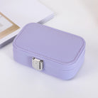 Elegant Solid Color Pu Leather Jewelry Boxes-Bijou Crush