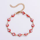 Ethnic Style Devil's Eye 304 Stainless Steel 18K Gold Plated No Inlaid Bracelets-Bijou Crush