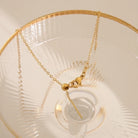 Minimalistic 304 Stainless Steel 18K Gold Plated Necklace-Bijou Crush