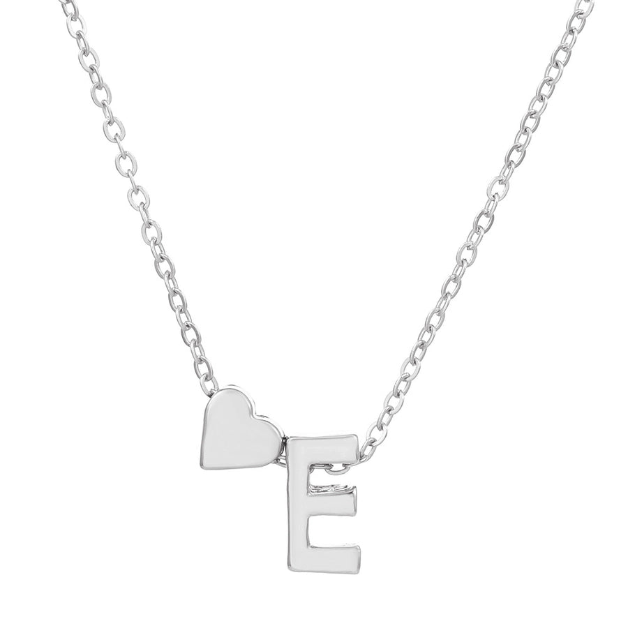 Love 26 English Alphabet Simple Alloy Necklace-Bijou Crush
