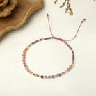 Fashion Round Beaded Natural Stone Knitting Bracelet-Bijou Crush