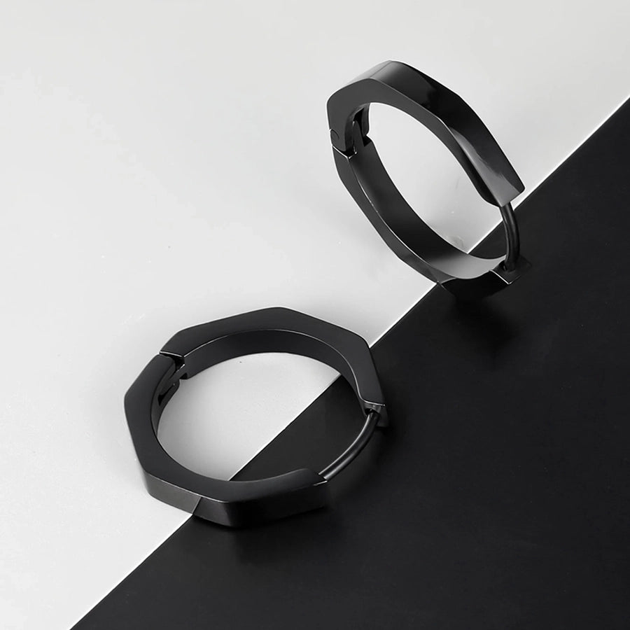 Timeless Minimalist Earrings – Dual-Tone Elegance-Bijou Crush