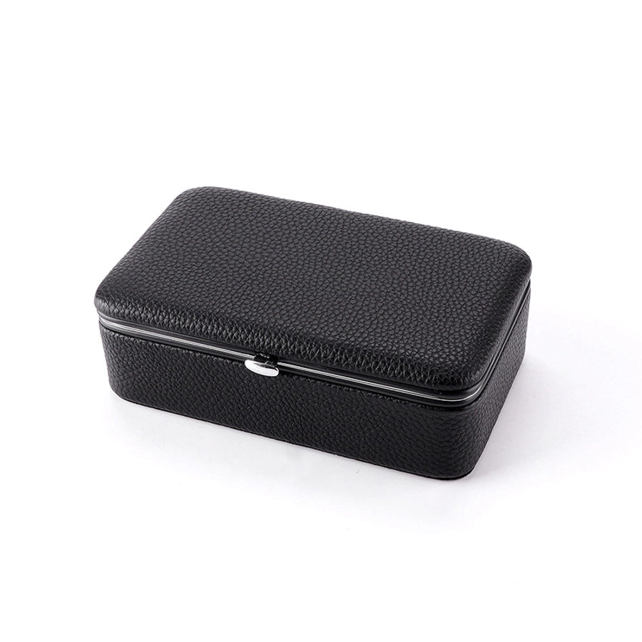 Retro Solid Color Leather PU Jewelry Boxes-Bijou Crush