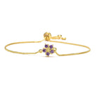Fashion Flower Copper Zircon Bracelets-Bijou Crush