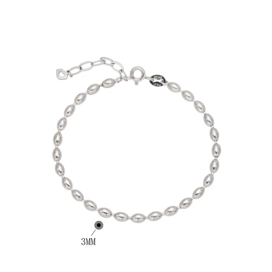 925 Sterling Silver Simple Style Bracelet-Bijou Crush