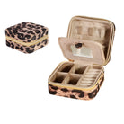 Flannel Casual Leopard Jewelry Boxes-Bijou Crush
