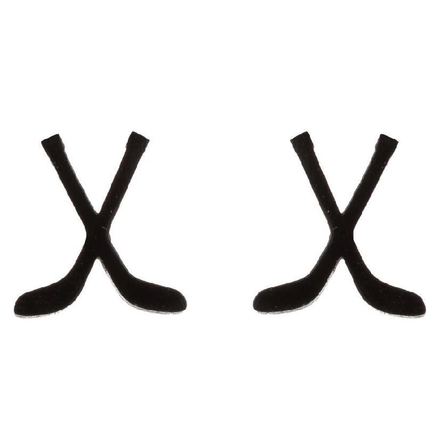 Fashion Letter Skates Ball Stainless Steel Plating Ear Studs-Bijou Crush