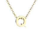 Letter Stainless Steel Titanium Plating Necklace-Bijou Crush