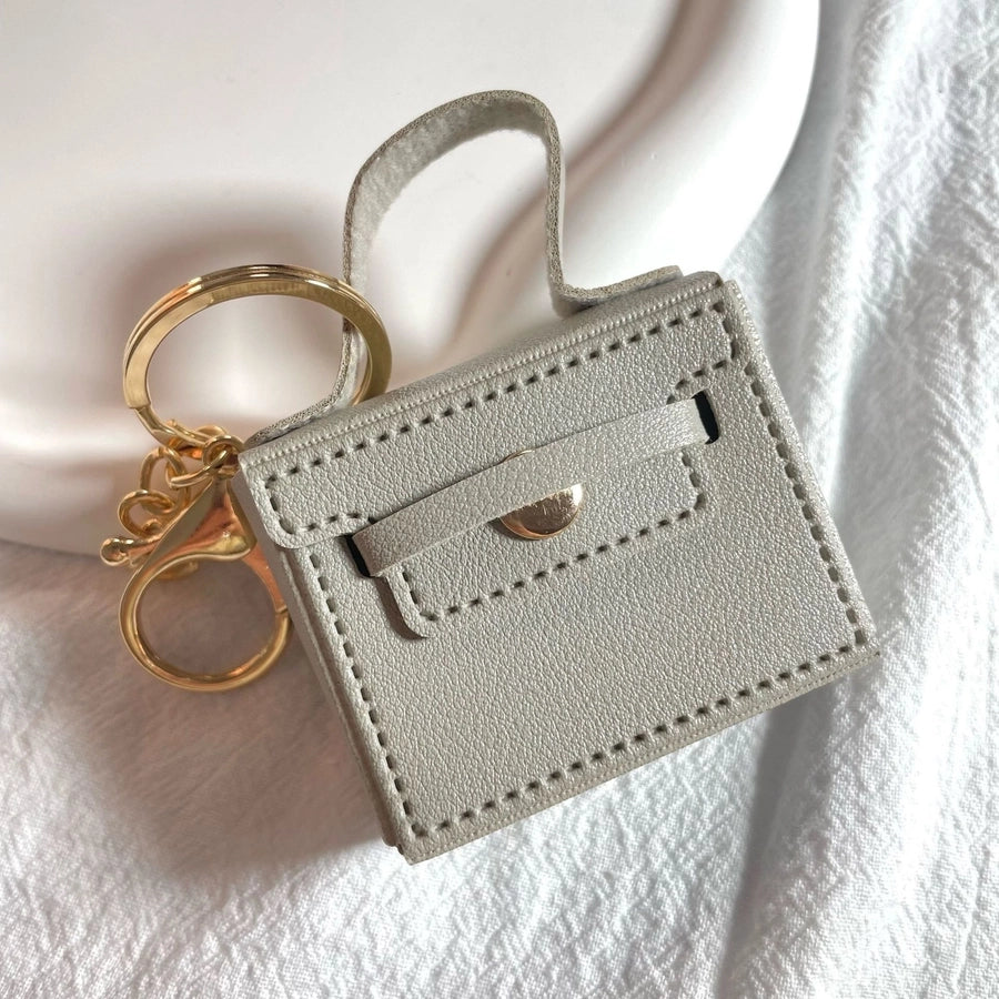 Aesthetic Block Mini Keychain – Minimalist Everyday Accessory-Bijou Crush