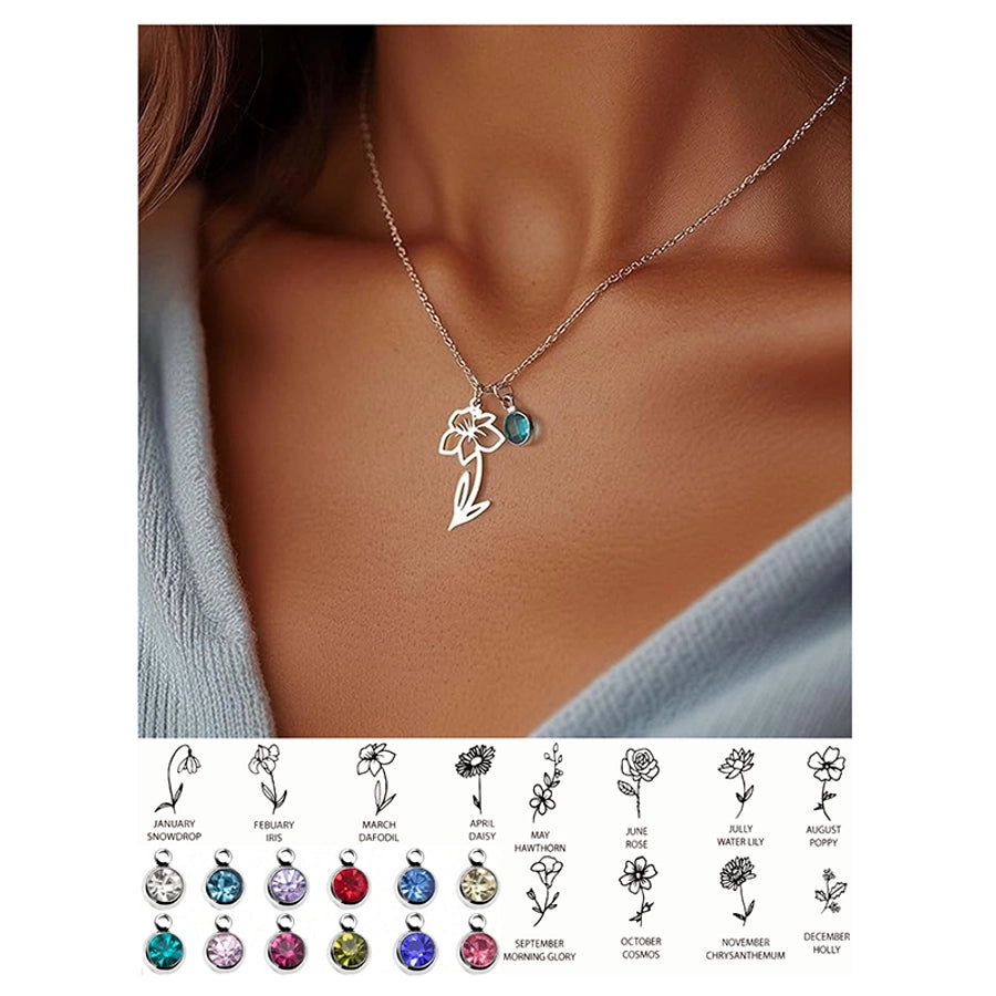 French-Inspired Pendant Necklace – Timeless 304 Stainless Steel Charm-Bijou Crush