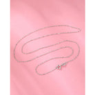 925 Sterling Silver Cable Chain Box Chain Solid Color Necklace-Bijou Crush