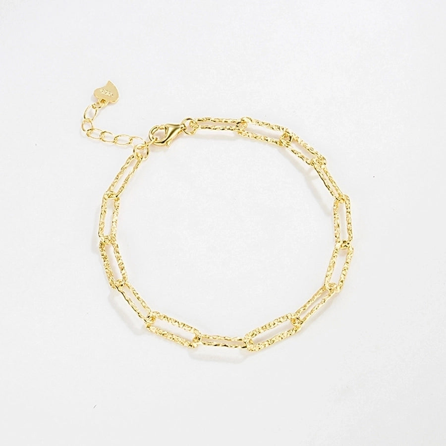 Casual Vacation Vibes 925 Sterling Gold Silver Bracelet-Bijou Crush