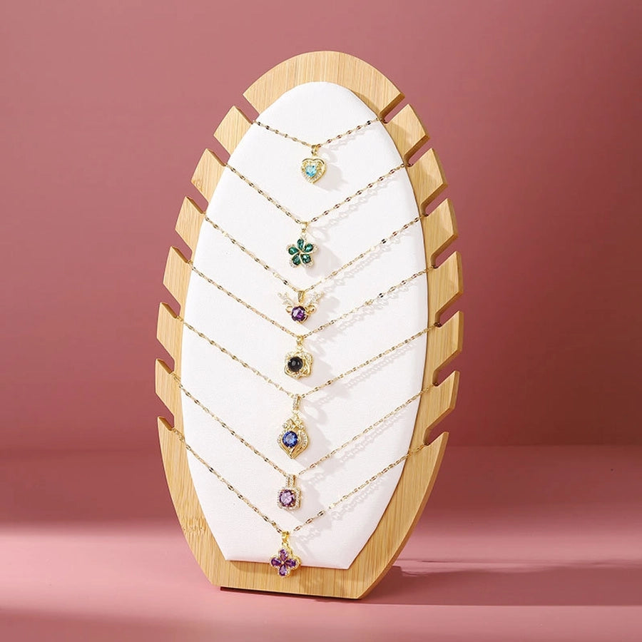 Modern Style Artistic Geometric Solid Wood Jewelry Rack-Bijou Crush
