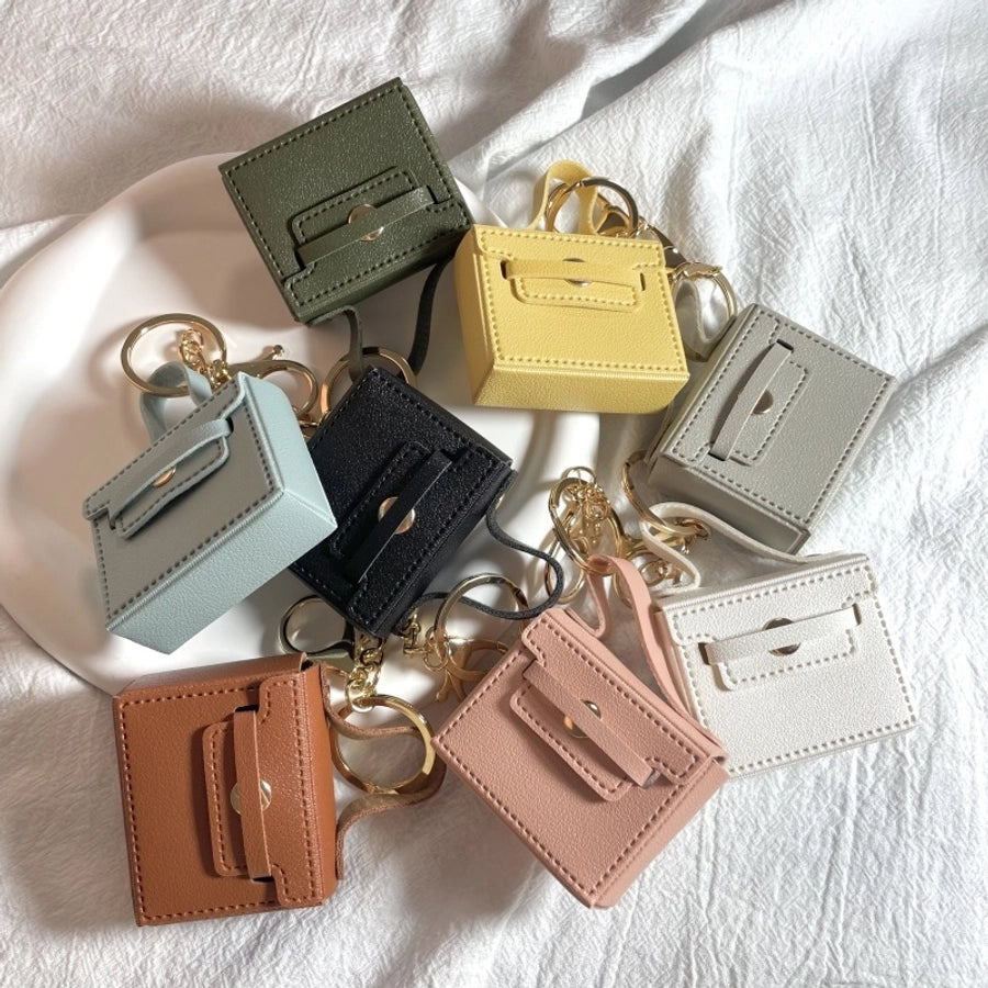 Aesthetic Block Mini Keychain – Minimalist Everyday Accessory-Bijou Crush