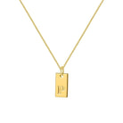 Trendy Minimalist Casual Necklace Letter Alloy Plating Women's Necklace-Bijou Crush