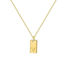 Trendy Minimalist Casual Necklace Letter Alloy Plating Women's Necklace-Bijou Crush