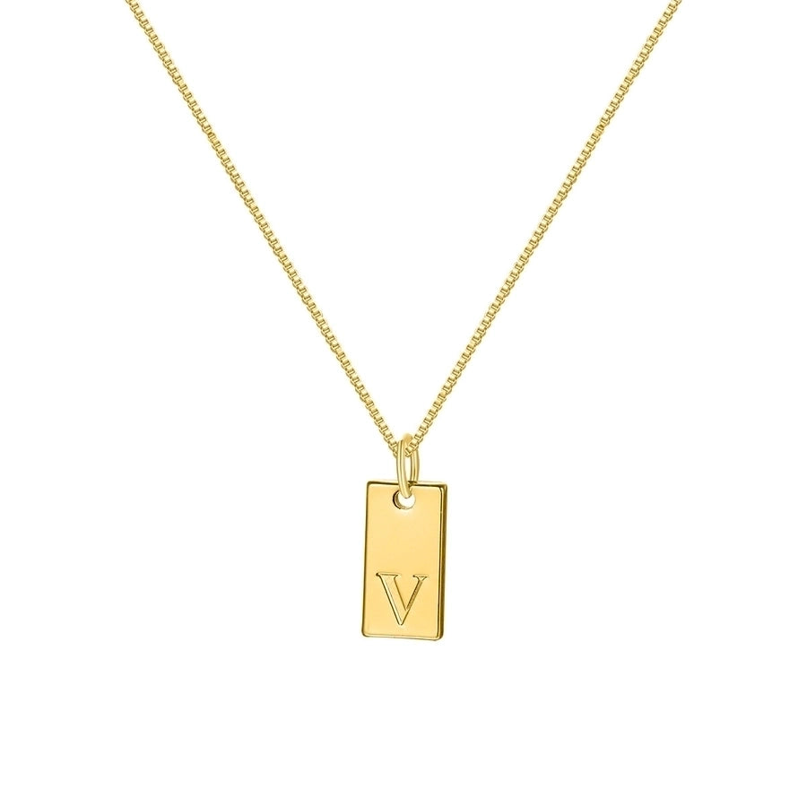 Trendy Minimalist Casual Necklace Letter Alloy Plating Women's Necklace-Bijou Crush