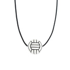 Simple Style Basketball 304 Stainless Steel Silica Gel Pendant Necklace-Bijou Crush
