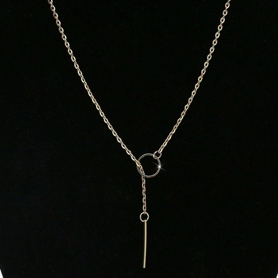 Fashion Geometric Alloy Plating Women's Necklace-Bijou Crush