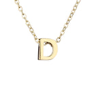 Letter Stainless Steel Titanium Plating Necklace-Bijou Crush