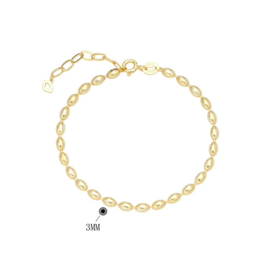 925 Sterling Silver Simple Style Bracelet-Bijou Crush