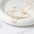 925 Sterling Silver Bangle – Elegant Glam French Style-Bijou Crush