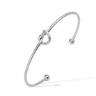 Solid Color 304 Stainless Steel Cuff Knot Bracelets In Bulk Stainless Steel Bracelets-Bijou Crush