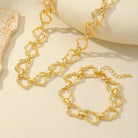 Effortless Elegance in a Unique 18K Gold-Plated Copper Necklace-Bijou Crush