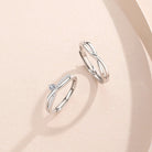 Eternal Grace Zircon Cross Infinity Ring-Bijou Crush