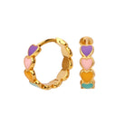 Heartthrob Sterling Silver Earrings – Sweet and Stylish-Bijou Crush